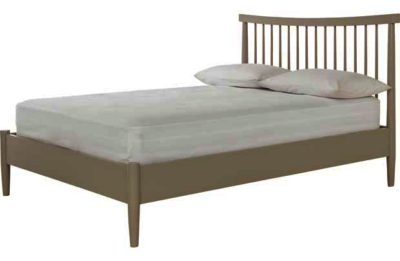 Heart of House Dorset Spindle Kingsize Bed Frame - Putty
